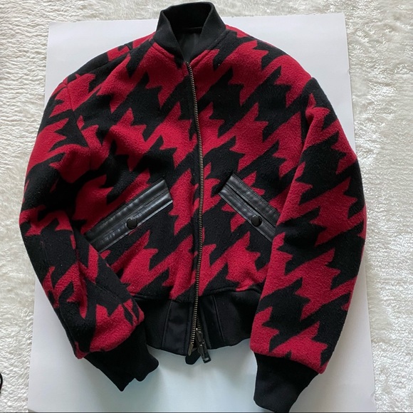 Women’s COACH 1941 Collection Reversible Bomber Jacket Black / Red - Size XS - Picture 9 of 11